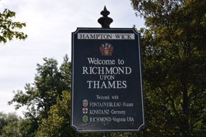 Hampton Wick / Richmond upon Thames signage- click for photo gallery
